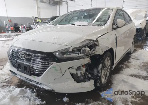 2019 Hyundai Ioniq Plug-In Hybrid из США, поврежденный, VIN KMHC65LD4KU164866